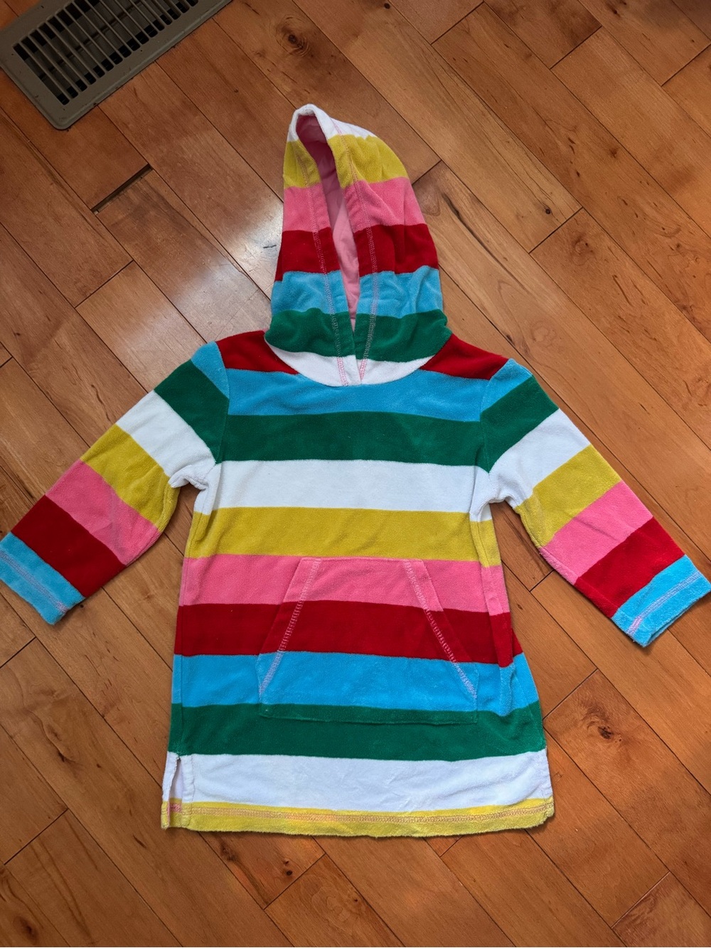 Stripped Swim Cover up Mini Boden